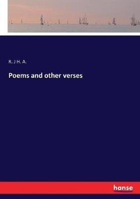 Poems and other verses - R J H a - cover