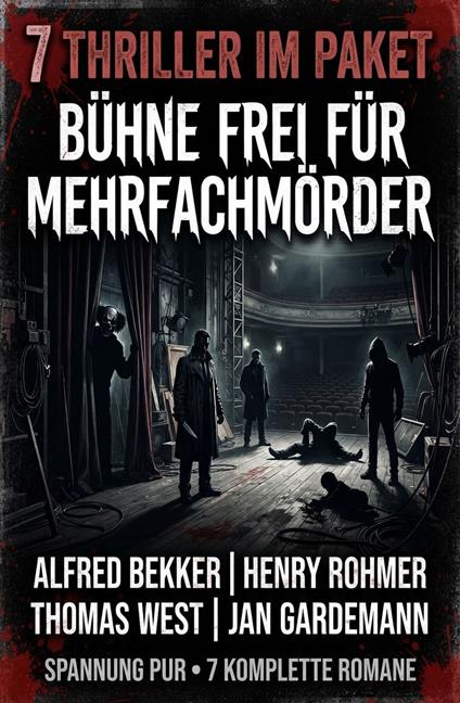 7 Thriller im Paket: Bühne frei für Mehrfachmörder