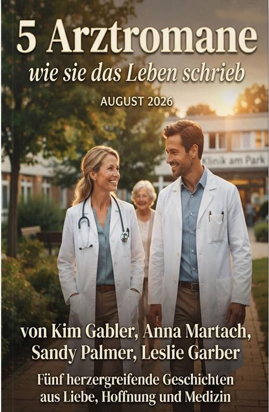 5 Arztromane, wie sie das Leben schrieb August 2026 - Kim Gabler,Leslie Garber,Anna Martach,Sandy Palmer - ebook