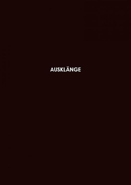 Ausklänge