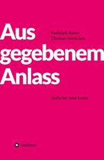 Aus gegebenem Anlass