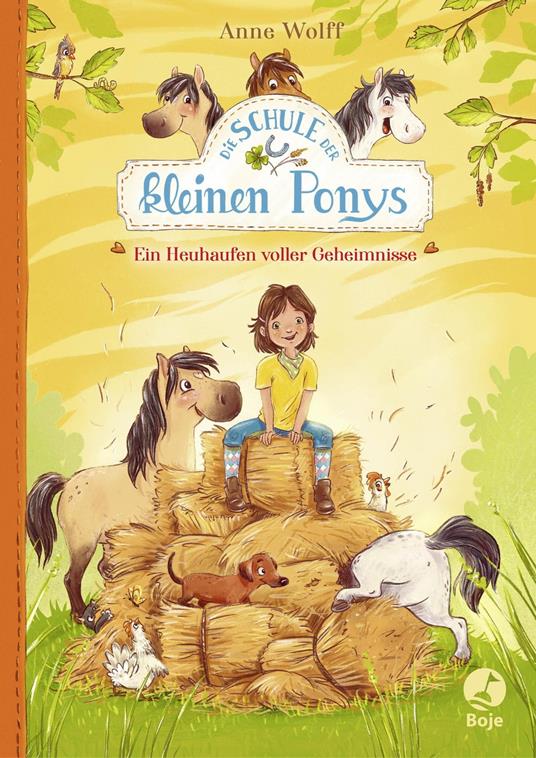 Die Schule der kleinen Ponys - Ein Heuhaufen voller Geheimnisse - Anne Wolff,Nadine Reitz - ebook