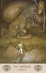 Der Waldtroll - Notizbuch (Trolle und Goblins): Notebook, Fantasy, Fantasie, Fee, Märchen, Saga, Sage, nordisch, Elfen, verzaubert, Zauber, Meerjungfrau, Einhorn, Riese, Prinz, Prinzessin, Burg, Wald, Postkarten, sammeln, Original, Post, Briefmarke, Klassi