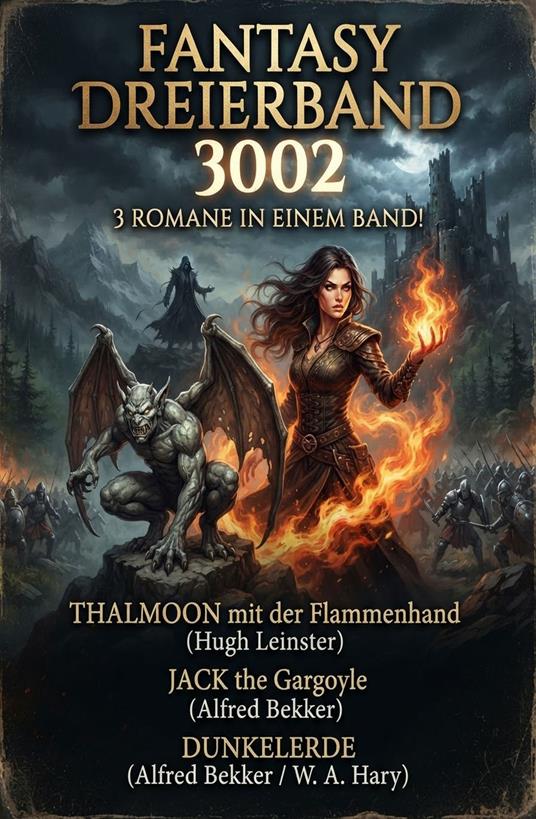 Fantasy Dreierband 3002 - 3 Romane in einem Band!