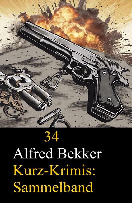 Sammelband 34 Alfred Bekker Kurz-Krimis