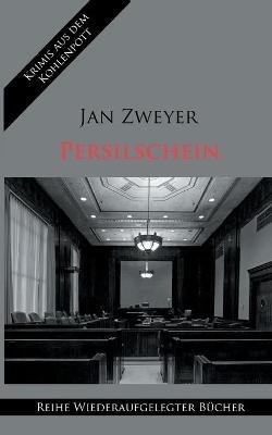 Persilschein - Jan Zweyer - cover