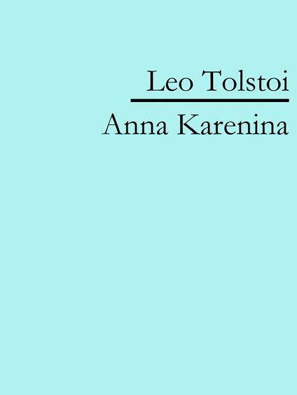 Anna Karenina