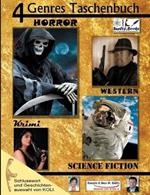 4 Genres Taschenbuch Krimi Sci-FI Horror Western: KOLI stellt das Autorenpaar SUELTZ AUF SYLT vor