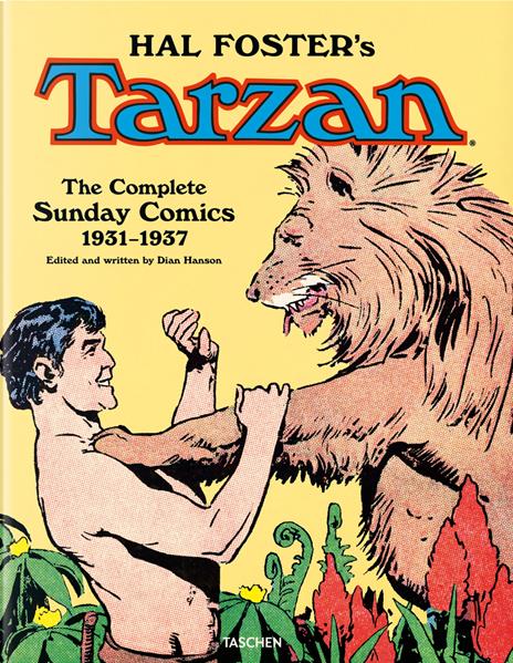 Hal Foster's Tarzan. The complete sunday comics 1931–1937. Ediz. inglese, francese e tedesca - copertina