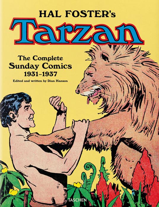 Hal Foster's Tarzan. The complete sunday comics 1931–1937. Ediz. inglese, francese e tedesca - copertina