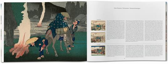 Hiroshige & Eisen. The sixty-nine stations along the Kisokaido. Ediz. inglese, francese, tedesca - Rhiannon Paget - 2