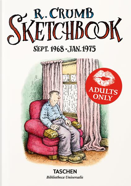 Robert Crumb. Sketchbook. Ediz. inglese. Vol. 2: 1968–1975 - Robert Crumb - copertina