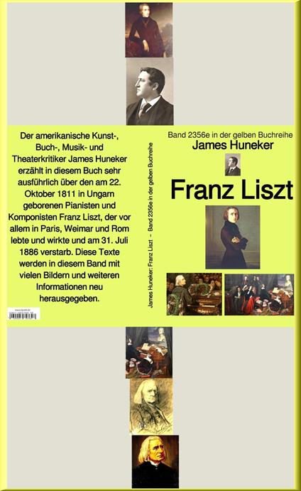 Franz Liszt – Band 235e in der gelben Buchreihe – bei Jürgen Ruszkowski