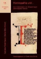 Homoeopathie und... Eine Schriftenreihe, ein Glasperlenspiel: Elfte Ausgabe: Parzival - Gabriele Steinhauser,Dieter Albin Elendt - cover