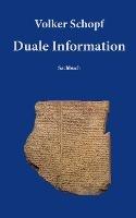 Duale Information - Volker Schopf - cover