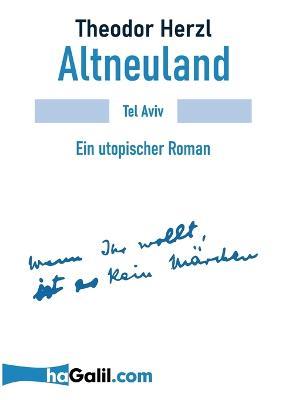 Altneuland: Ein utopischer Roman - Theodor Herzl - cover