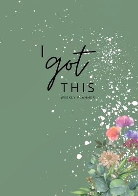 Weekly Planner a5: Let Organization, Self-reflection and Productivity be Part of Your Day: A simple, undated Notebook to help You Stick to Your Routine, Create new Habits and Grow - Alina Becker - cover