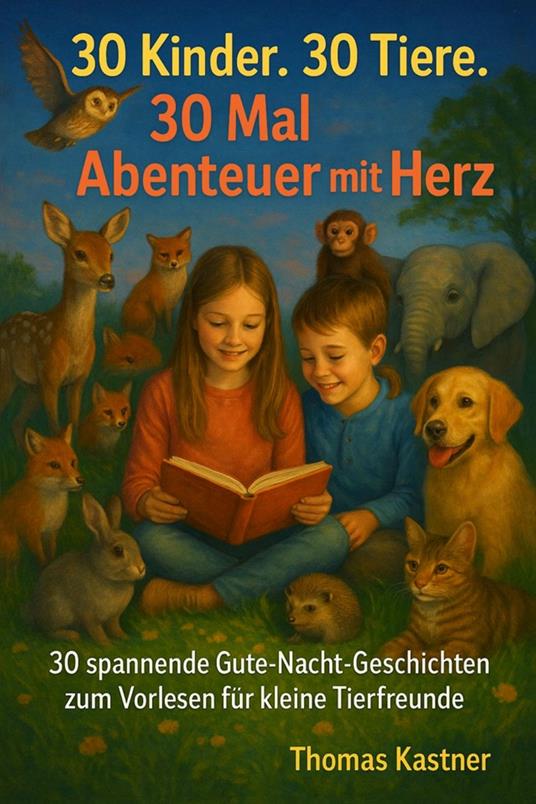 30 Kinder. 30 Tiere. 30 Mal Abenteuer mit Herz - Thomas Kastner - ebook