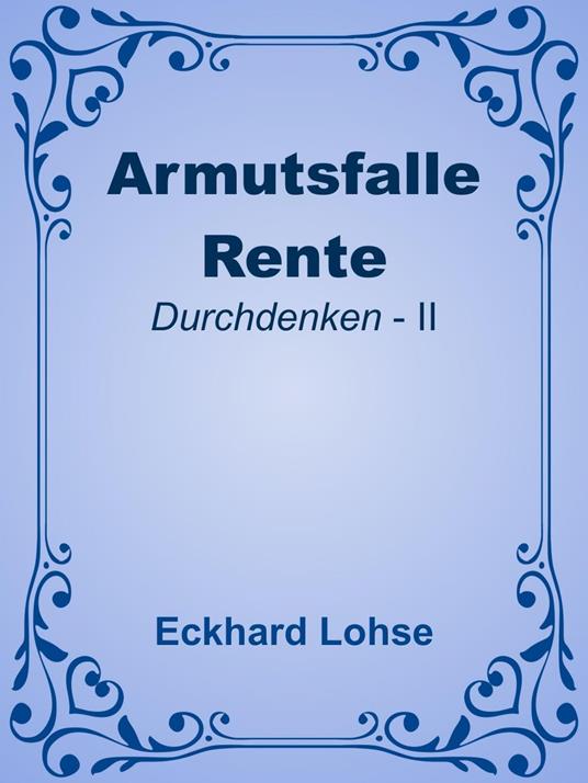Armutsfalle Rente
