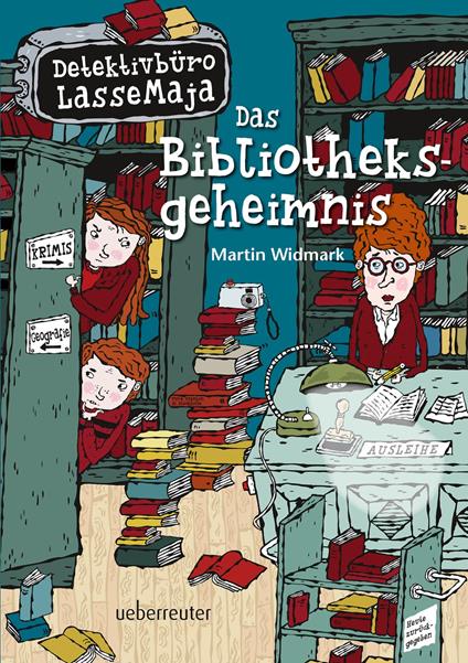Detektivbüro LasseMaja - Das Bibliotheksgeheimnis (Bd. 12) - Martin Widmark,Helena Willis,Maike Dörries - ebook
