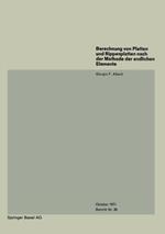 Berechnung von Platten und Rippenplatten nach der Methode der endlichen Elemente