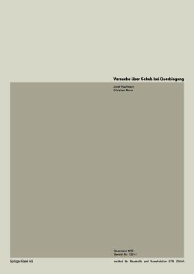 Versuche über Schub und Querbiegung - KAUFMANN,MENN - cover