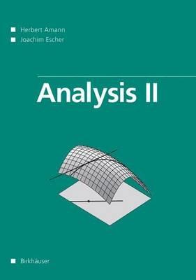 Analysis II - Herbert Amann,Joachim Escher - cover