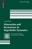 Dimension and Recurrence in Hyperbolic Dynamics - Luis Barreira - cover