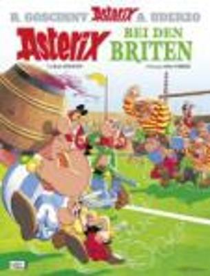 Asterix in German: Asterix bei den Briten - Rene Goscinny - cover