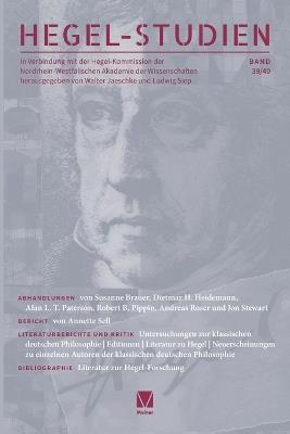 Hegel-Studien 39/40 - cover