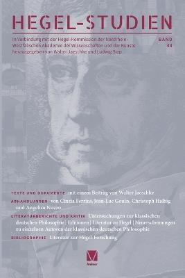 Hegel-Studien 44 - cover