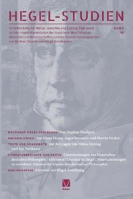 Hegel-Studien 49 - cover
