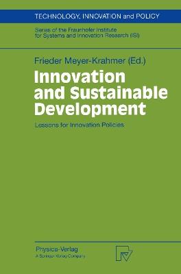 Innovation and Sustainable Development: Lessons for Innovation Policies - cover