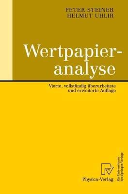 Wertpapieranalyse - Peter Steiner,Helmut Uhlir - cover