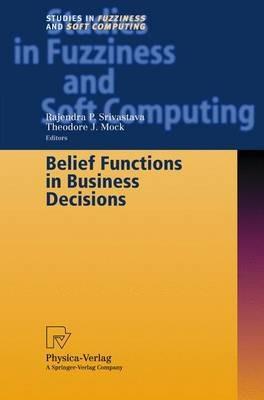 Belief Functions in Business Decisions - cover