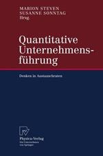 Quantitative Unternehmensführung: Denken in Austauschraten