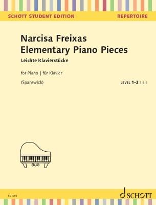 Elementary Piano Pieces - Narcisa Freixas - cover