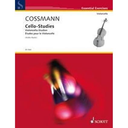  Bernhard Cossmann - Violoncello Studien - Studi per violoncello -  Bernhard Cossmann - copertina
