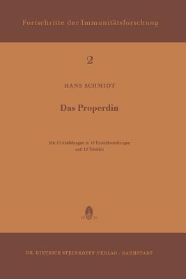 Das Properdin - H. Schmidt - cover