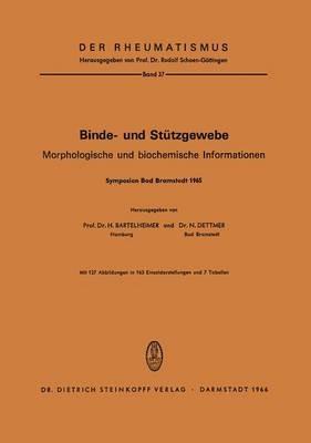 Binde- und Stützgewebe: Morphologische und Biochemische Informationen - cover