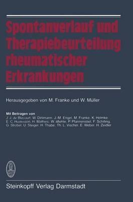 Spontanverlauf und Therapiebeurteilung rheumatischer Erkrankungen - cover