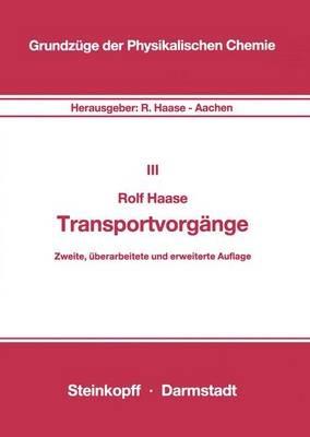 Transportvorgänge - R. Haase - cover