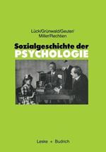 Sozialgeschichte der Psychologie: Eine Einführung