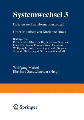 Systemwechsel 3: Parteien im Transformationsprozeß - cover