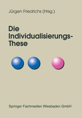 Die Individualisierungs-These - cover