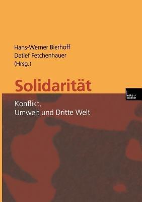 Solidarität: Konflikt, Umwelt und Dritte Welt - cover