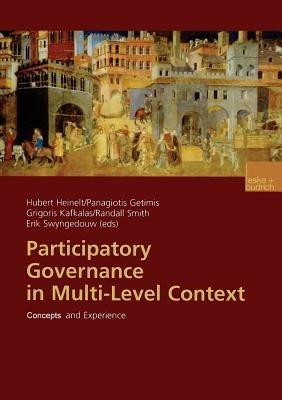 Participatory Governance in Multi-Level Context: Concepts and Experience - cover