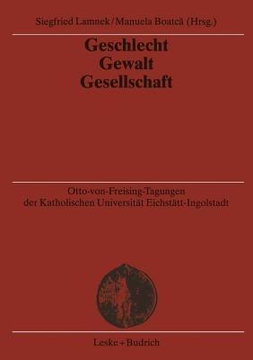 Geschlecht — Gewalt — Gesellschaft - cover