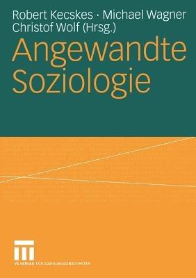 Angewandte Soziologie - cover
