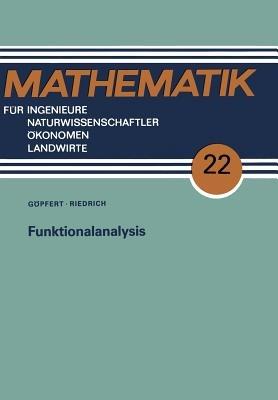 Funktionalanalysis - Alfred Göpfert - cover